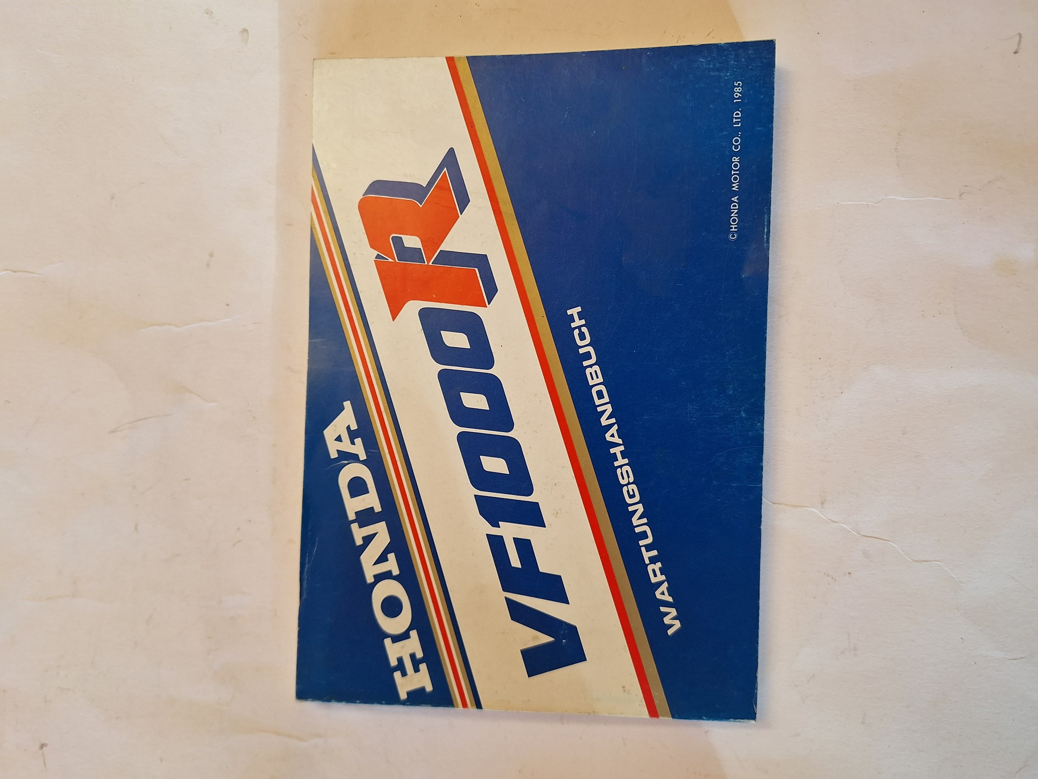 Picture of Fahrerhandbuch  Honda  VF1000R